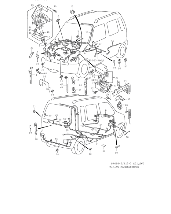 Suzuki Wagon R Wiring Harness Transmission