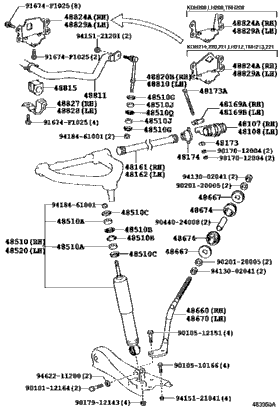 2017 - 2018 Toyota HIACE GDH201 OEM Parts | General sales region, , 933645