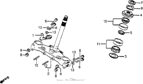 1982 Honda CBX A OEM Parts | USA sales region, , 786790