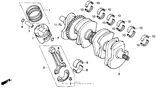 1990 Honda CB400 OEM Parts | USA sales region, , 786412