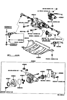 1991 - 1993 Toyota CELICA ST185 OEM Parts | Japan sales region, , 902814