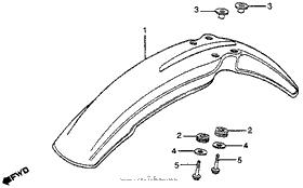 1982 Honda XL500 OEM Parts | USA sales region, , 789340