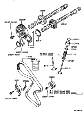 1990 - 1994 Toyota Camry  Vista  Aurion Sv32 Oem Parts 