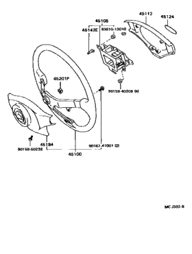 1991 - 1993 Toyota CELICA ST185 OEM Parts | Japan sales region, , 902814