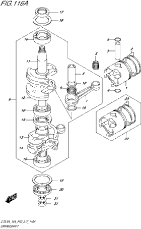 2017 Suzuki Dt15a Oem Parts 