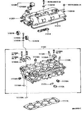 1991 - 1993 Toyota CELICA ST185 OEM Parts | Japan sales region, , 902814