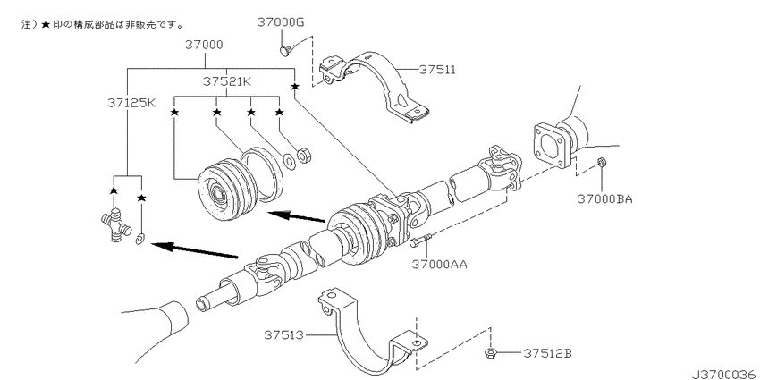 Propeller shaft