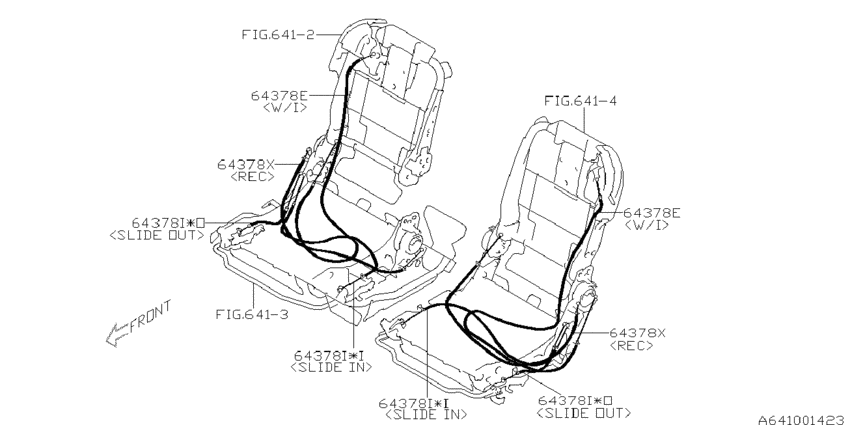 Rear seat