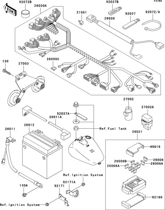 Chassis electrical equipment