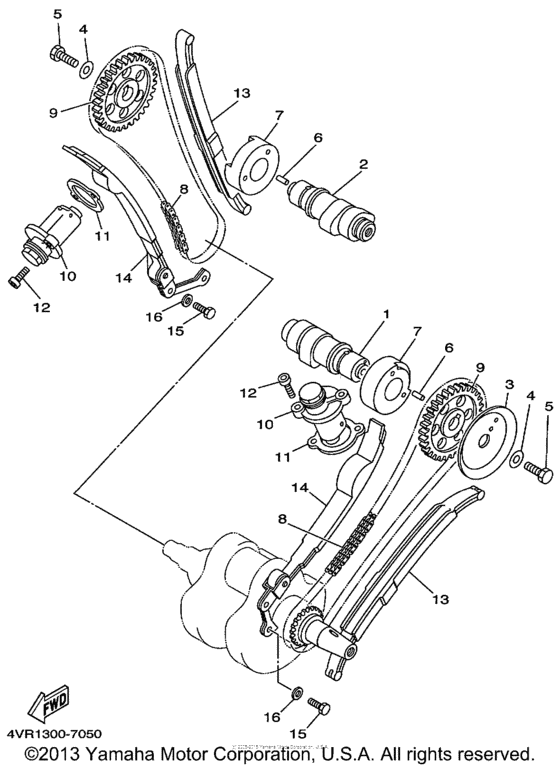 Camshaft & chain