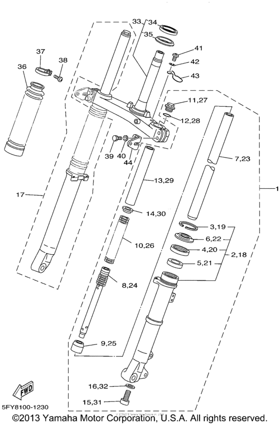 Front fork