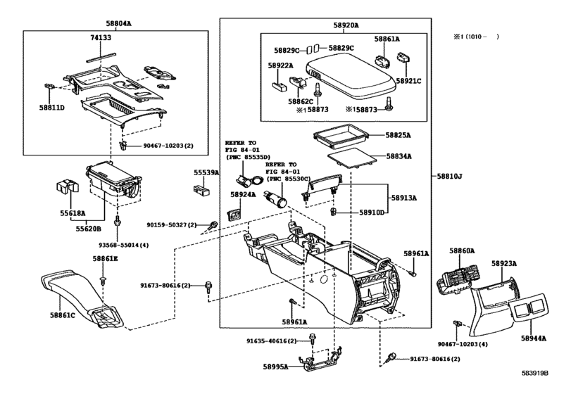 Console Box & Bracket
