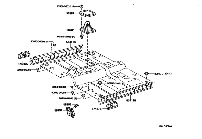 Front Floor Panel & Front Floor Member