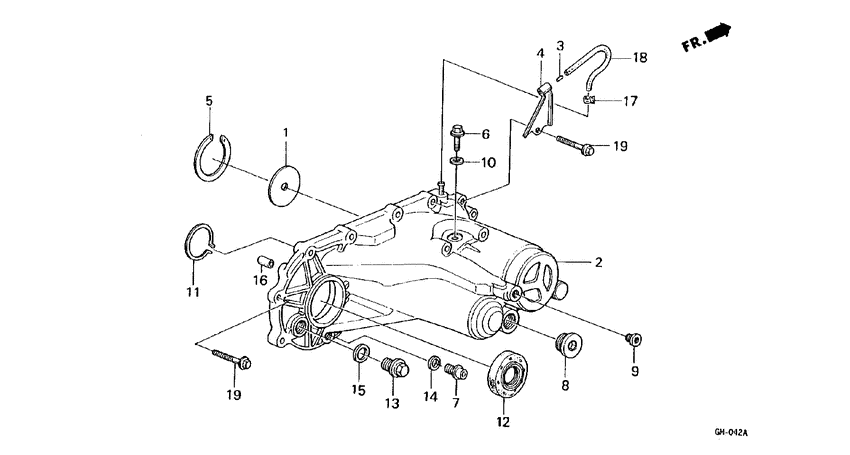 Transmission housing