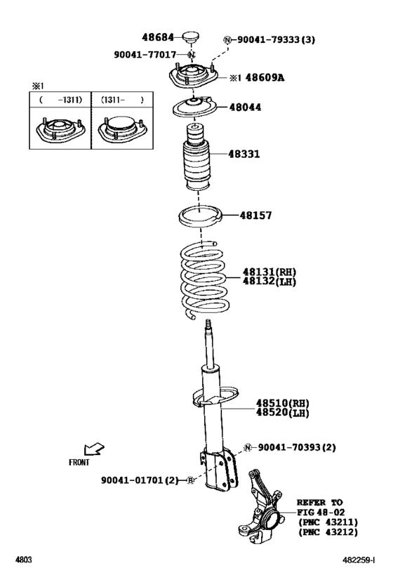 Front Spring & Shock Absorber