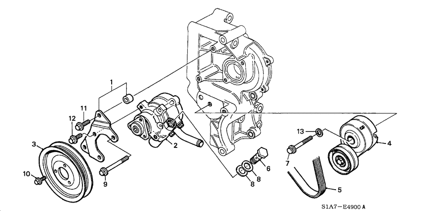 Power steering pump