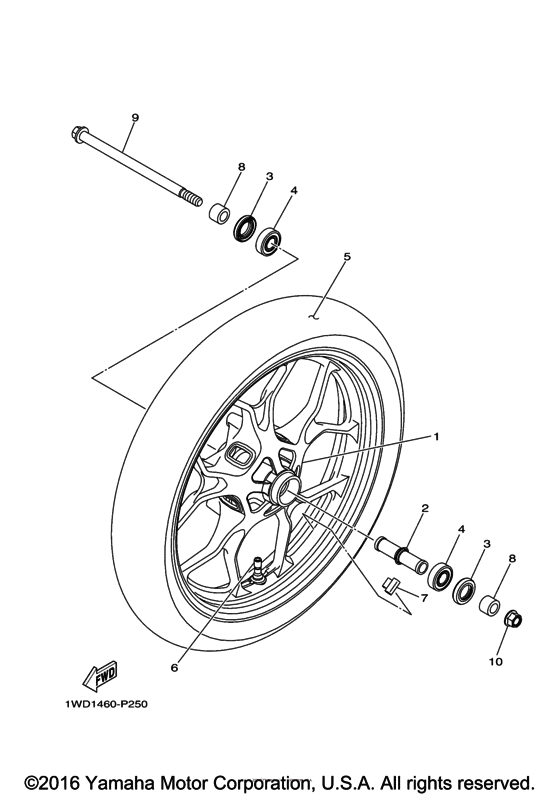 Front wheel