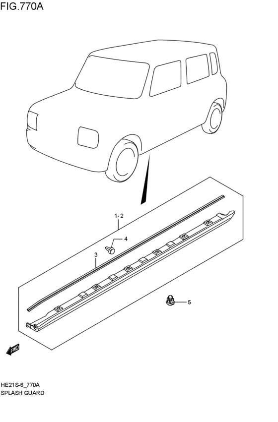 splash guard / bumper extension