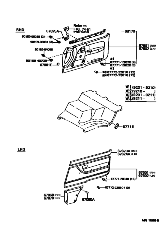 Front Door Panel & Glass