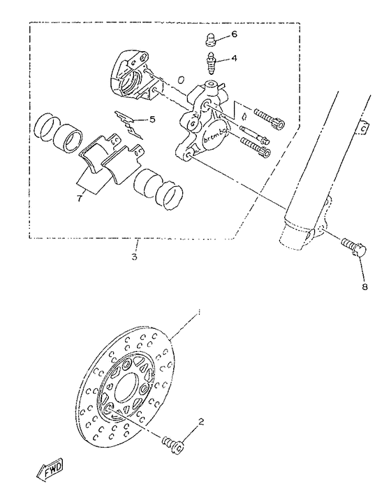 Front brake