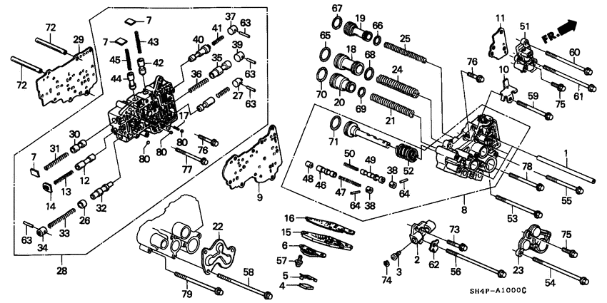 Secondary body/servo body