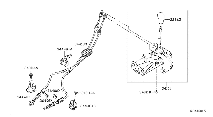 Transmission control & linkage