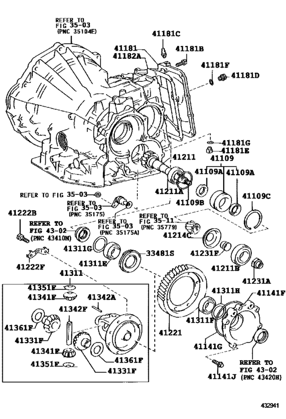 Front Axle Housing & Differential