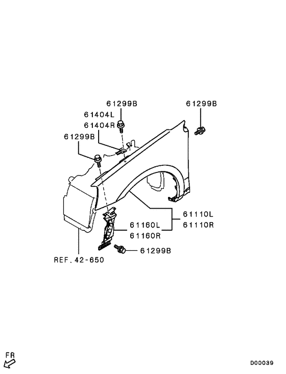 Fender & front end cover