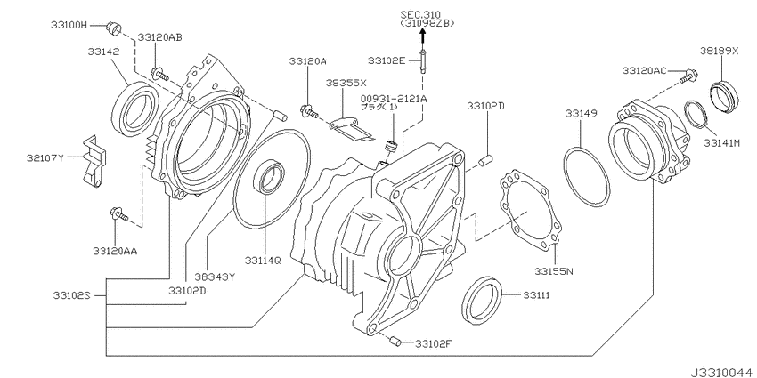 Transfer case