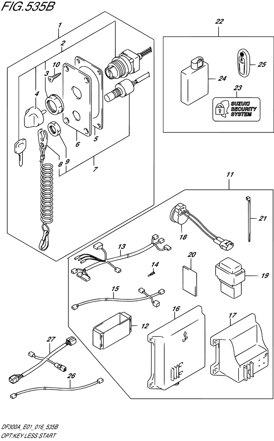 Opt:key less start