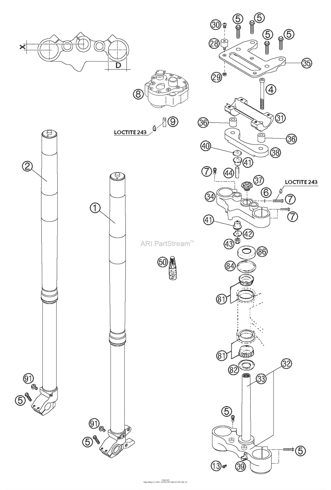 Front Fork Wp Usd 48