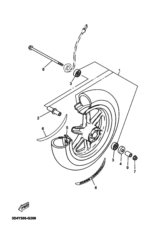 Front wheel
