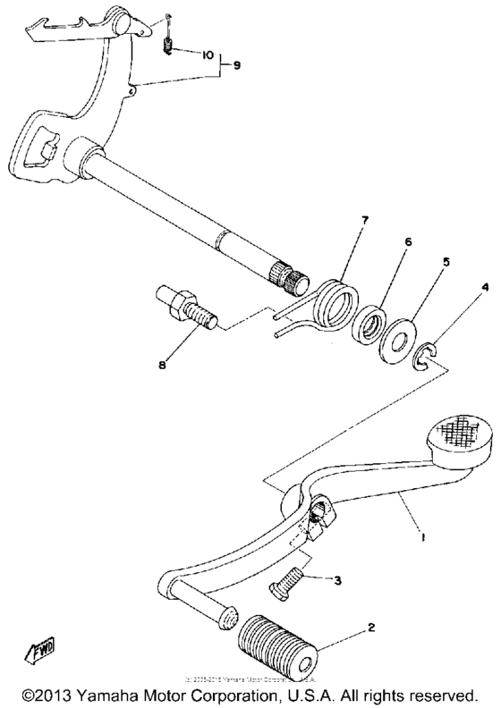 Shift shaft