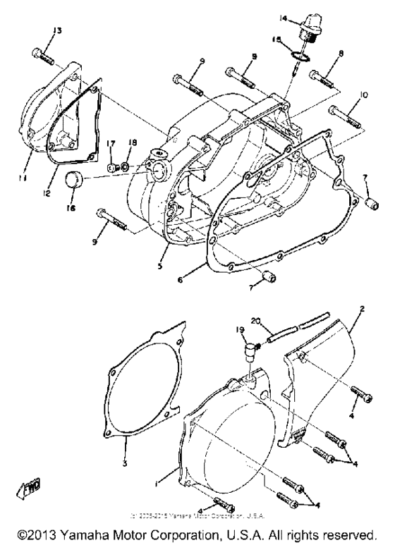 Crankcase cover