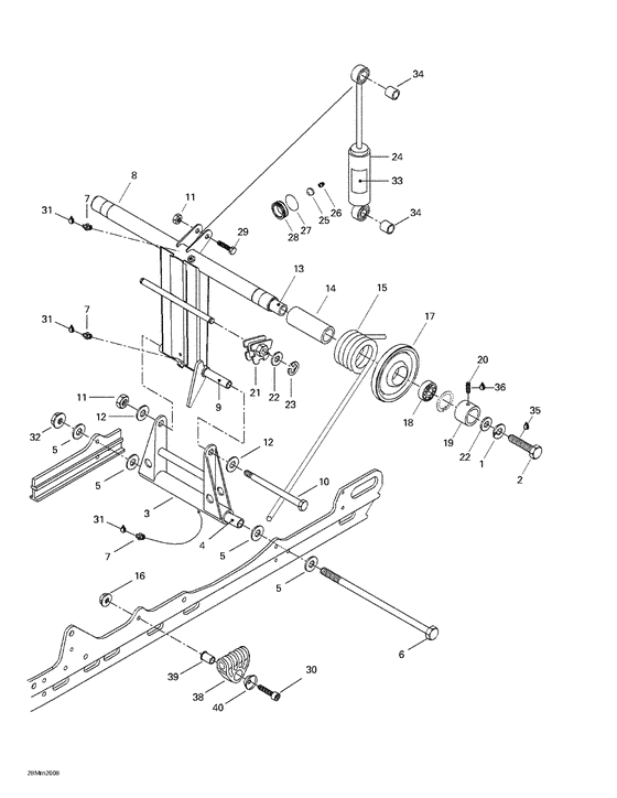 08- rear arm, rear suspension