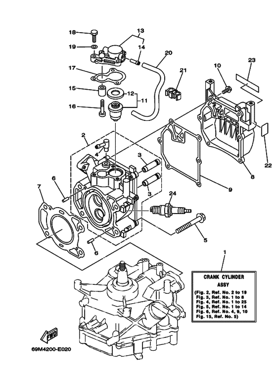 Cylinder & crankcase 1