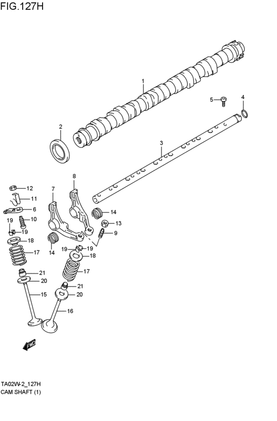 camshaft / valve