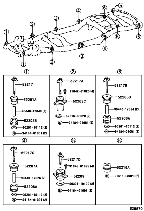Cab Mounting & Body Mounting