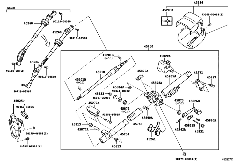 Steering Column & Shaft