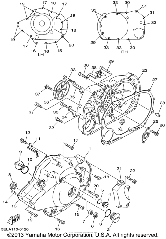 Crankcase cover