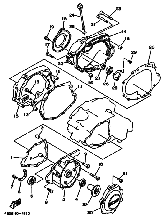 Crankcase cover 1