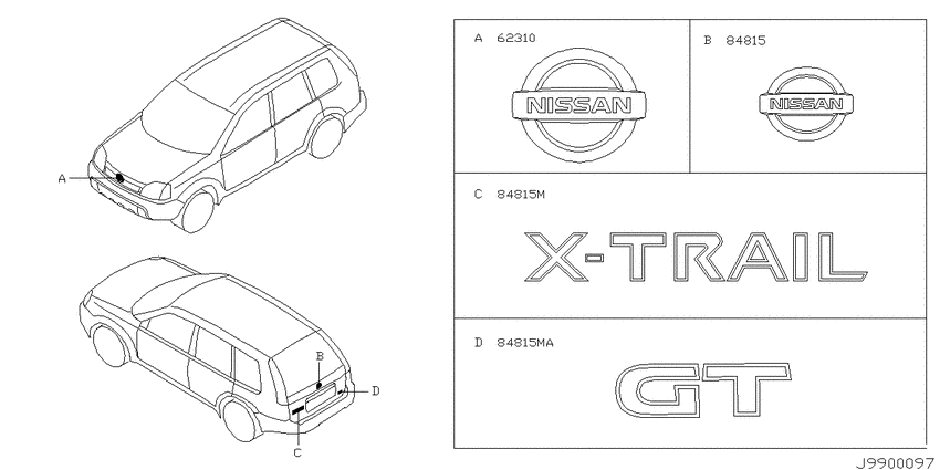 Emblem & name label
