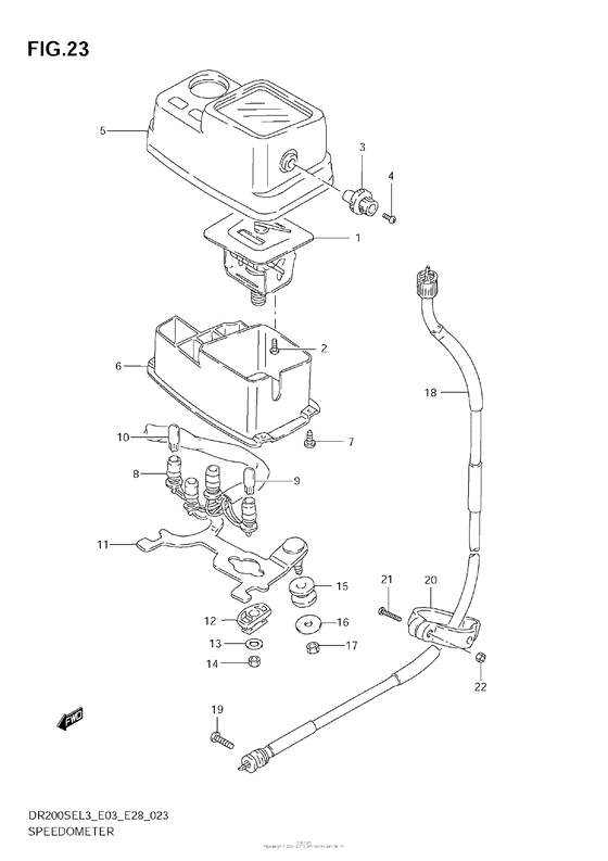 Speedometer (Dr200Sel3 E03)