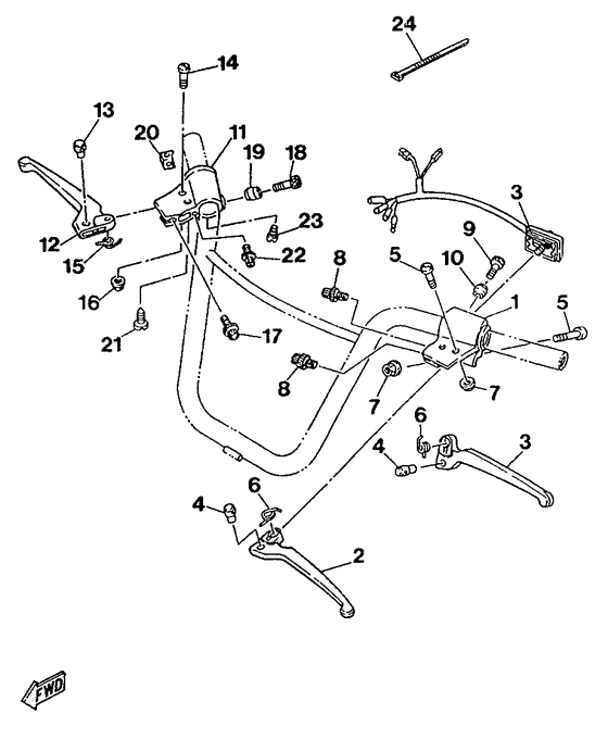 Handle switch & lever