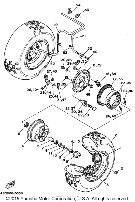 Front wheel