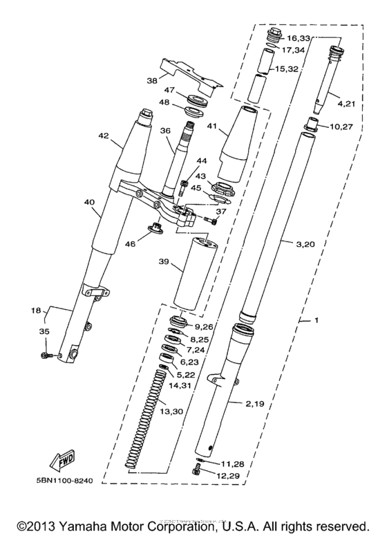 Front fork
