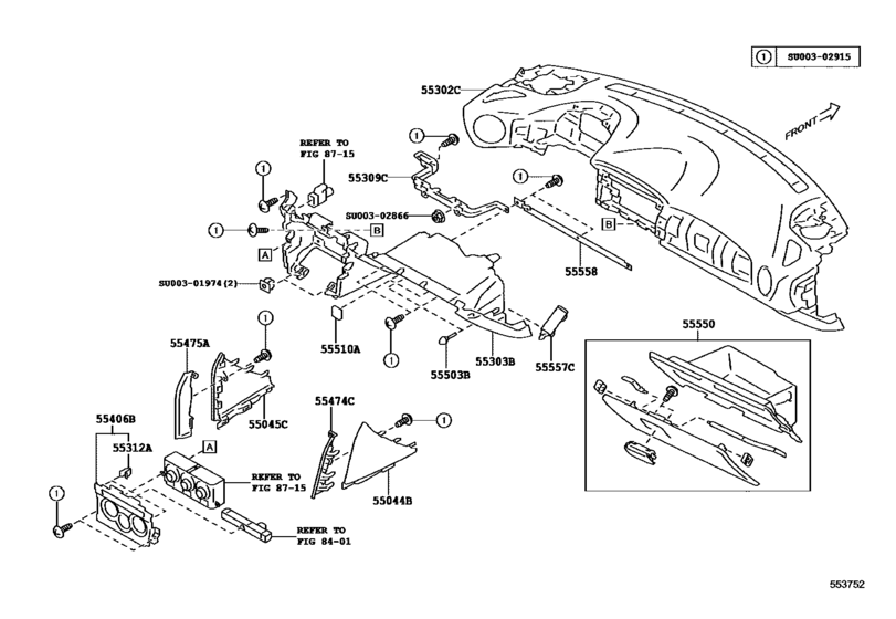 Instrument Panel & Glove Compartment