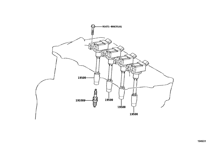 Ignition Coil & Spark Plug
