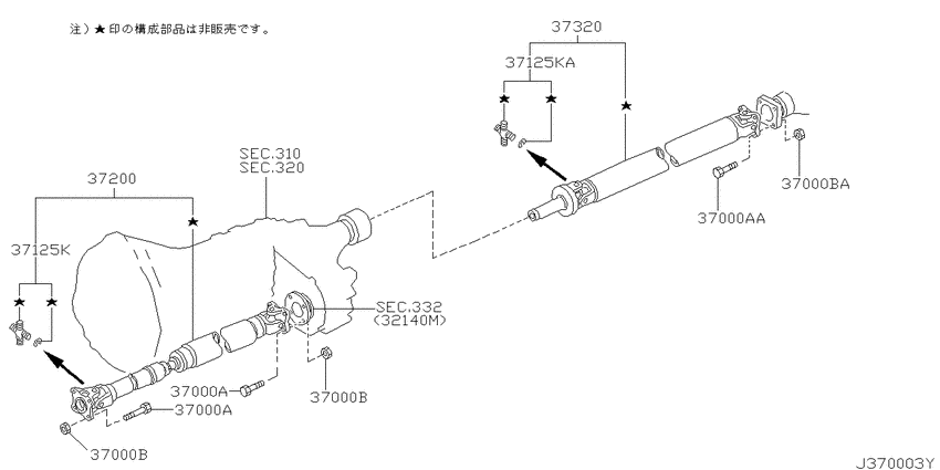 Propeller shaft
