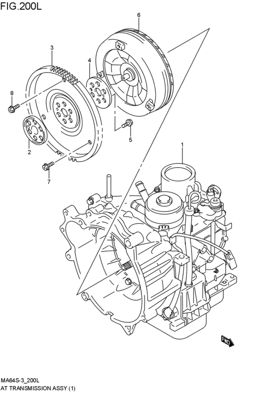 at - transmission assy